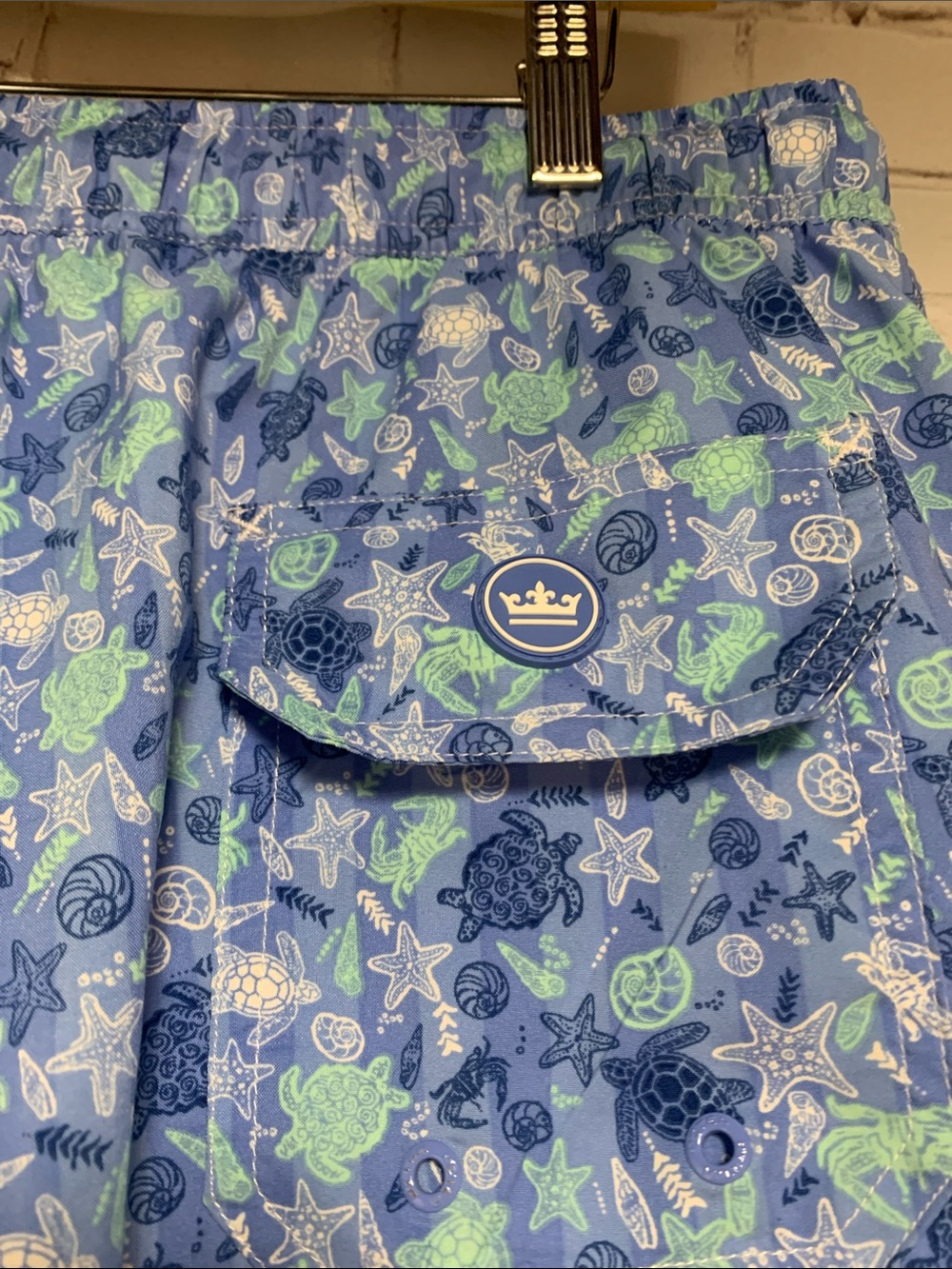 Peter Millar Mint Green Seaside Swim Trunks Size XL - Picture 4 of 6